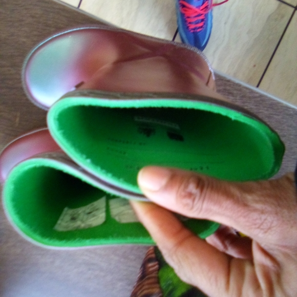 Hunter boots toddlers size 4 - Picture 5 of 6